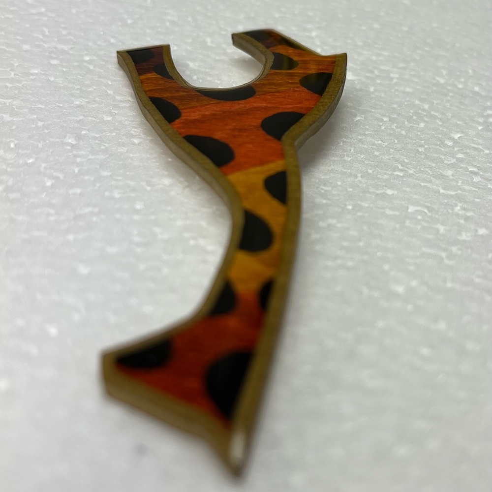 Large, vintage GIRAFFE pin brooch. - Picture 9 of 10